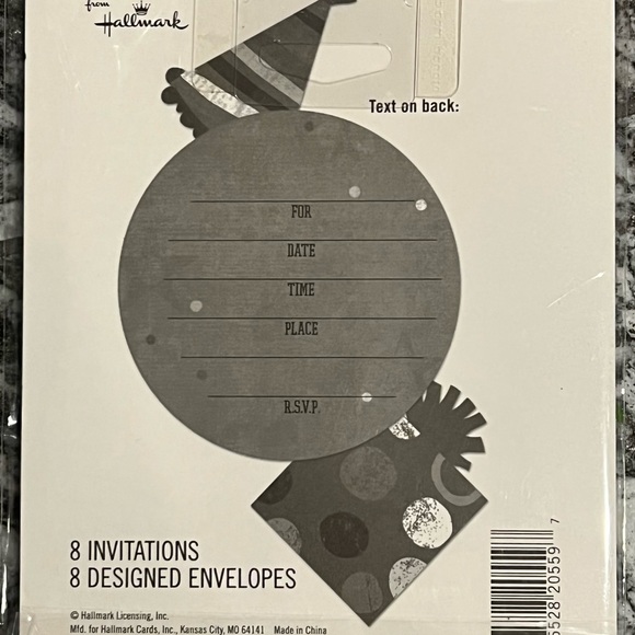 Hallmark Birthday Party Invitations - Picture 6 of 6